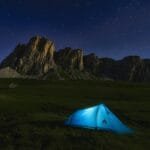 DadStuff.io - Tent at night